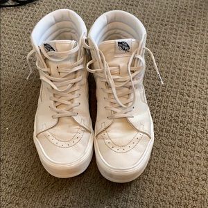 Vans Sk8-Hi leather ultracush